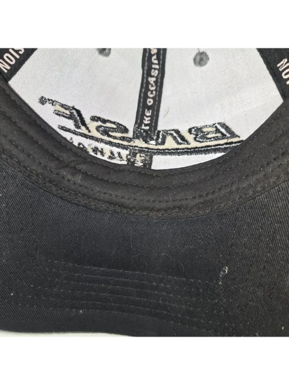 BNSF Railway UPS Peak 2021 BDA Mesh Trucker Hat Snapback Cap One Size Gray Black